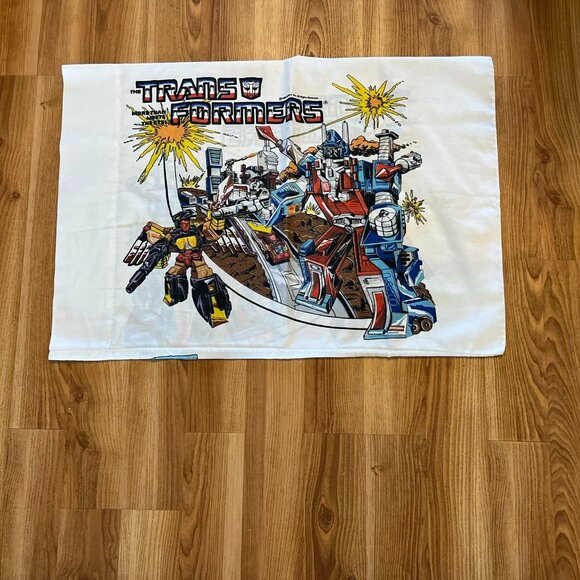 Vintage 1986 Hasbro Transformers GI Optimus Pillow Case - Picture 2 of 6